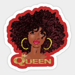 Queen of the Scene Sticker